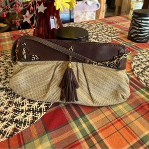 Vintage Cole Haan Handbag with minimal marks One on inside tag and one by tassel